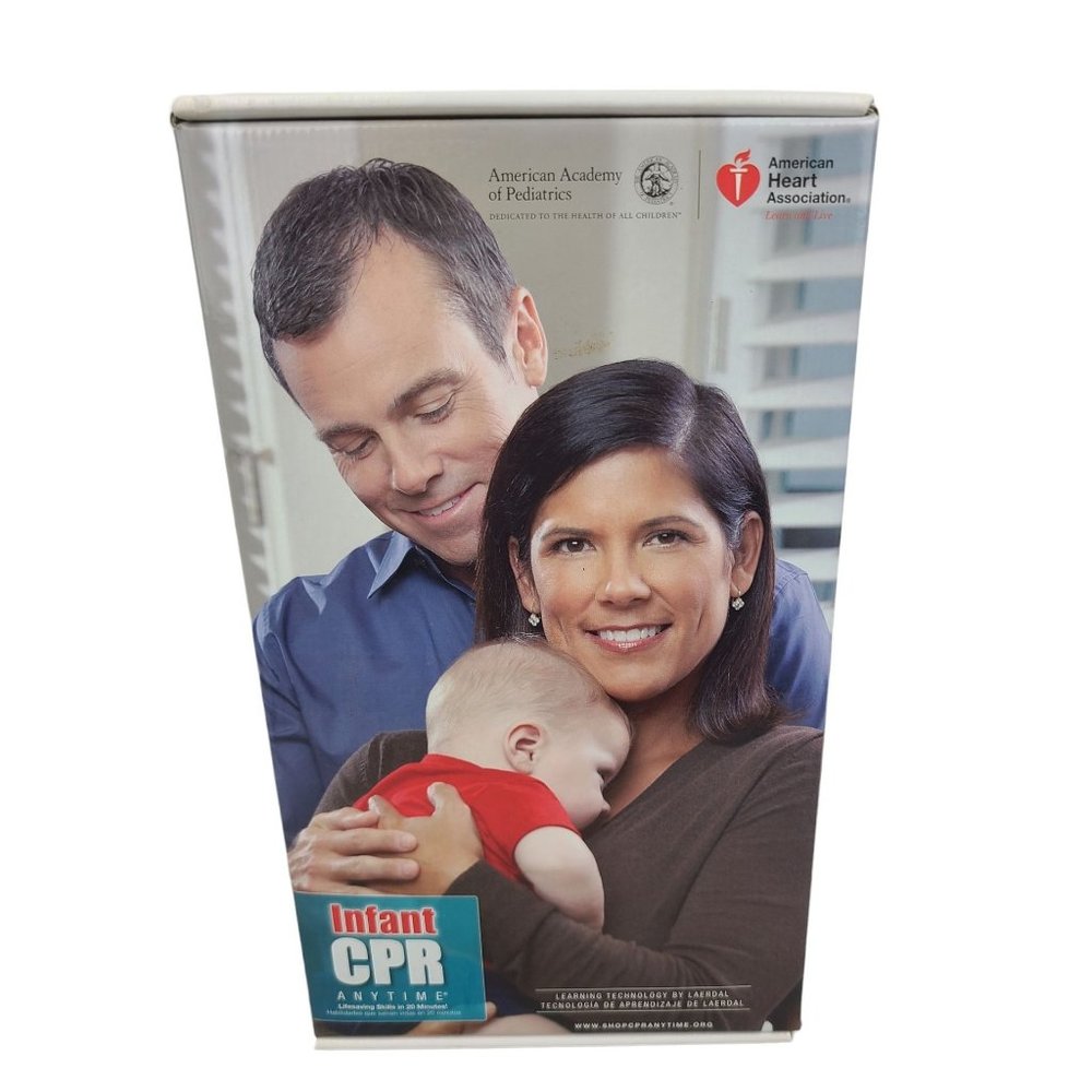 Infant CPR Anytime Training Kit Complete Brand New Mannequin Sealed Latex FREE